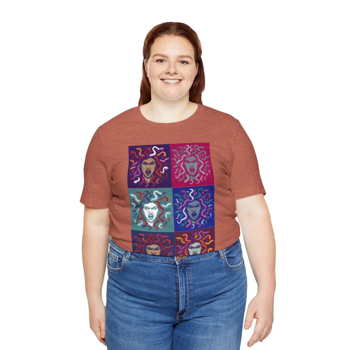 The Female Gaze Medusa T-Shirt – Feminist Pop Art Tee