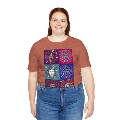 The Female Gaze Medusa T-Shirt – Feminist Pop Art Tee
