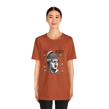 Hive Mind T-Shirt – Surreal Bee Group Think Parody Tee
