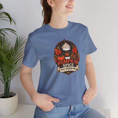 Pumpkin Spice Has Chosen Me T-shirt - PSL Humor Tee