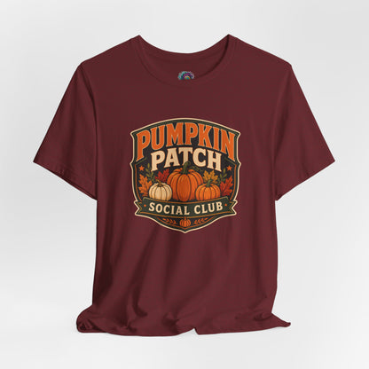 Pumpkin Patch Social Club T-Shirt – Fall Pumpkin Tee