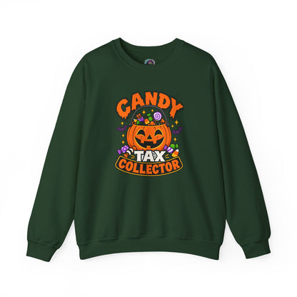 Candy Tax Collector Sweatshirt – Funny Halloween Parent Crewneck