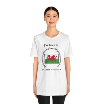 Llanfairpwllgwyngyllgogerychwyrndrobwllllantysiliogogogoch T-Shirt – Funny Wales Travel Merch
