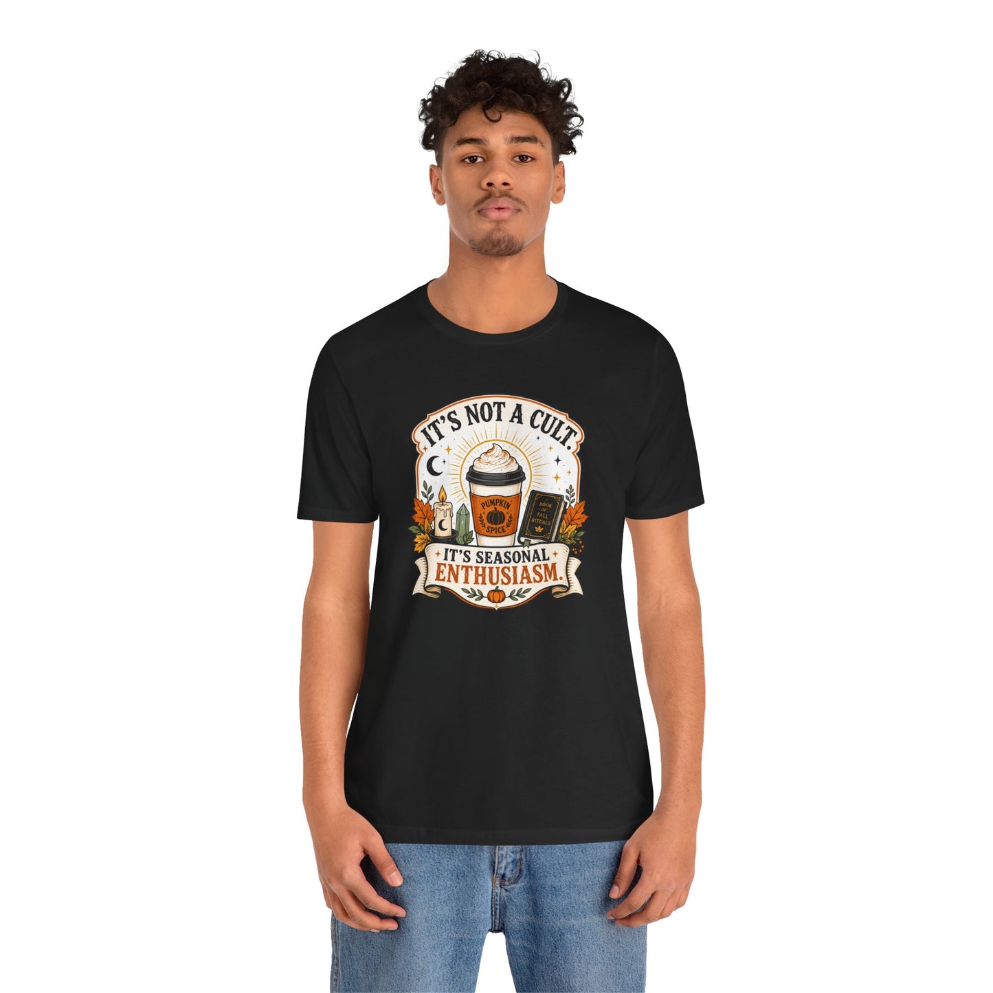 It’s Not a Cult Pumpkin Spice T-Shirt – Funny Fall Tee
