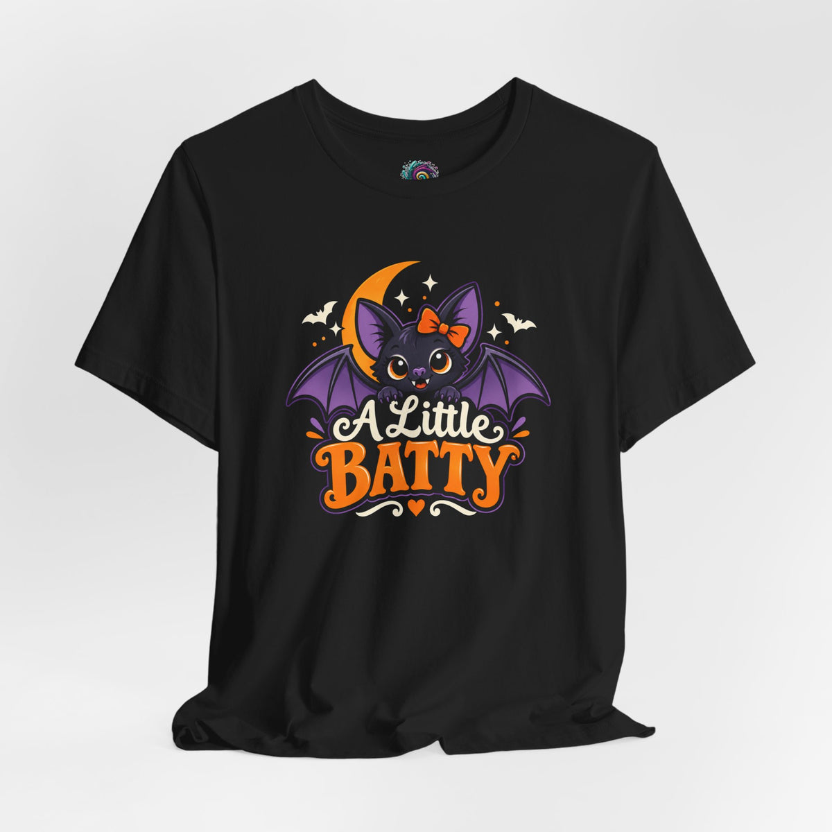 A Little Batty T-shirt - Cute Funny Halloween Bat Tee