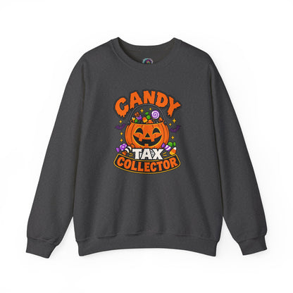 Candy Tax Collector Sweatshirt – Funny Halloween Parent Crewneck