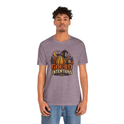 Gourd Intentions T-Shirt – Funny Witchy Fall Pumpkin Tee