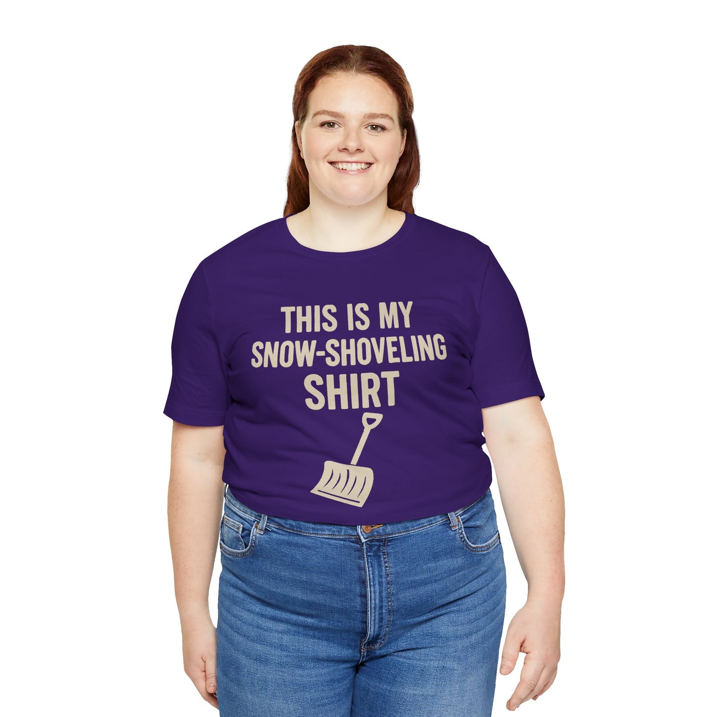 This Is My Snow-Shoveling Shirt – Funny Winter Chore Tee