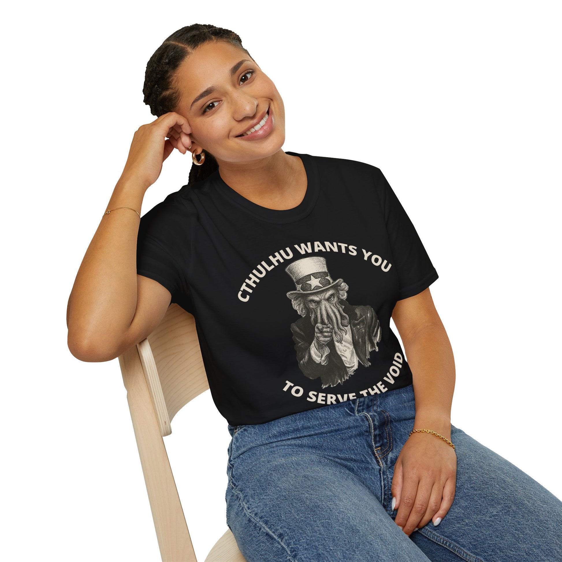 Cthulhu Wants You T-Shirt – Mythos Shirt for HP Lovecraft Fans - WhimSpin - https://whimspin.com