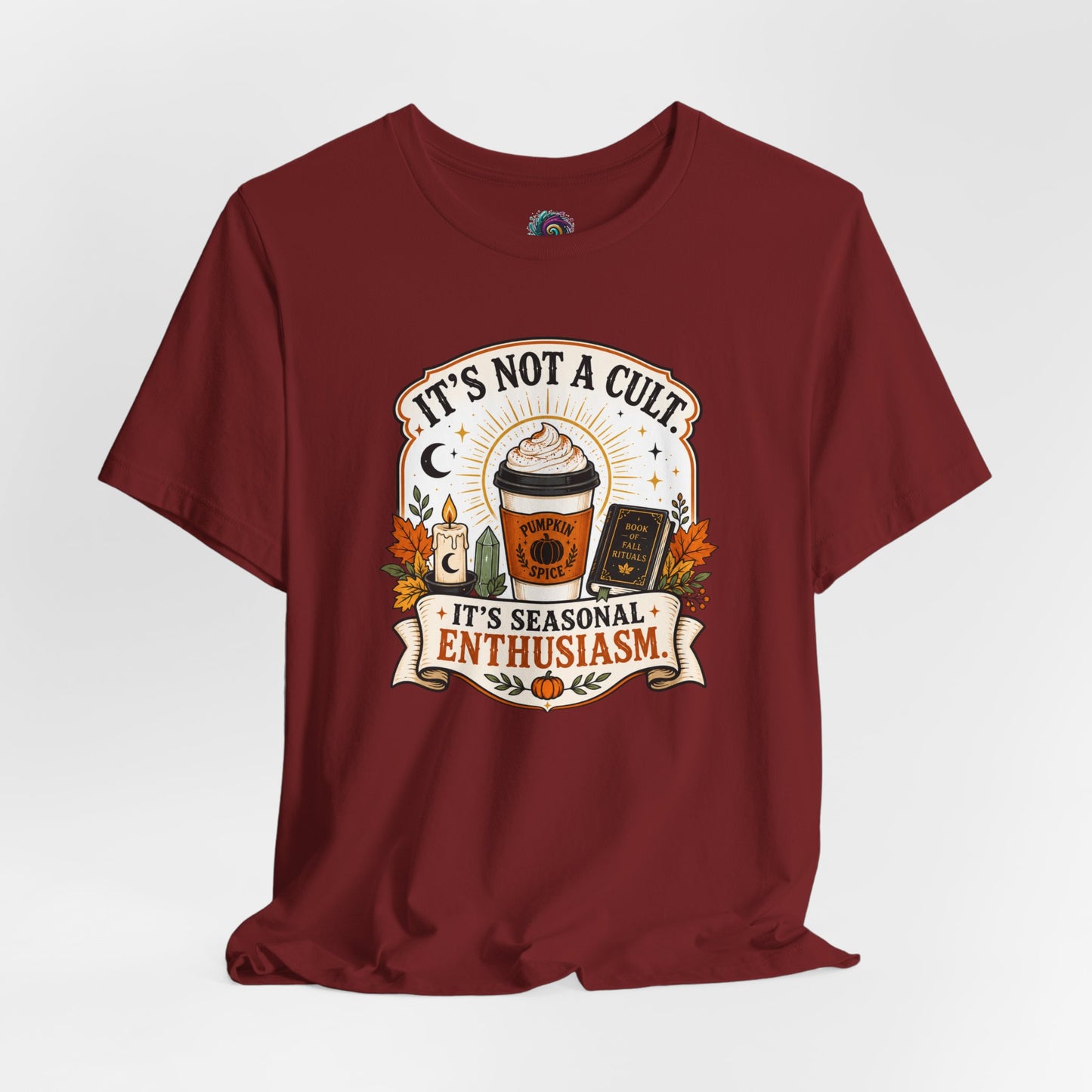 It’s Not a Cult Pumpkin Spice T-Shirt – Funny Fall Tee