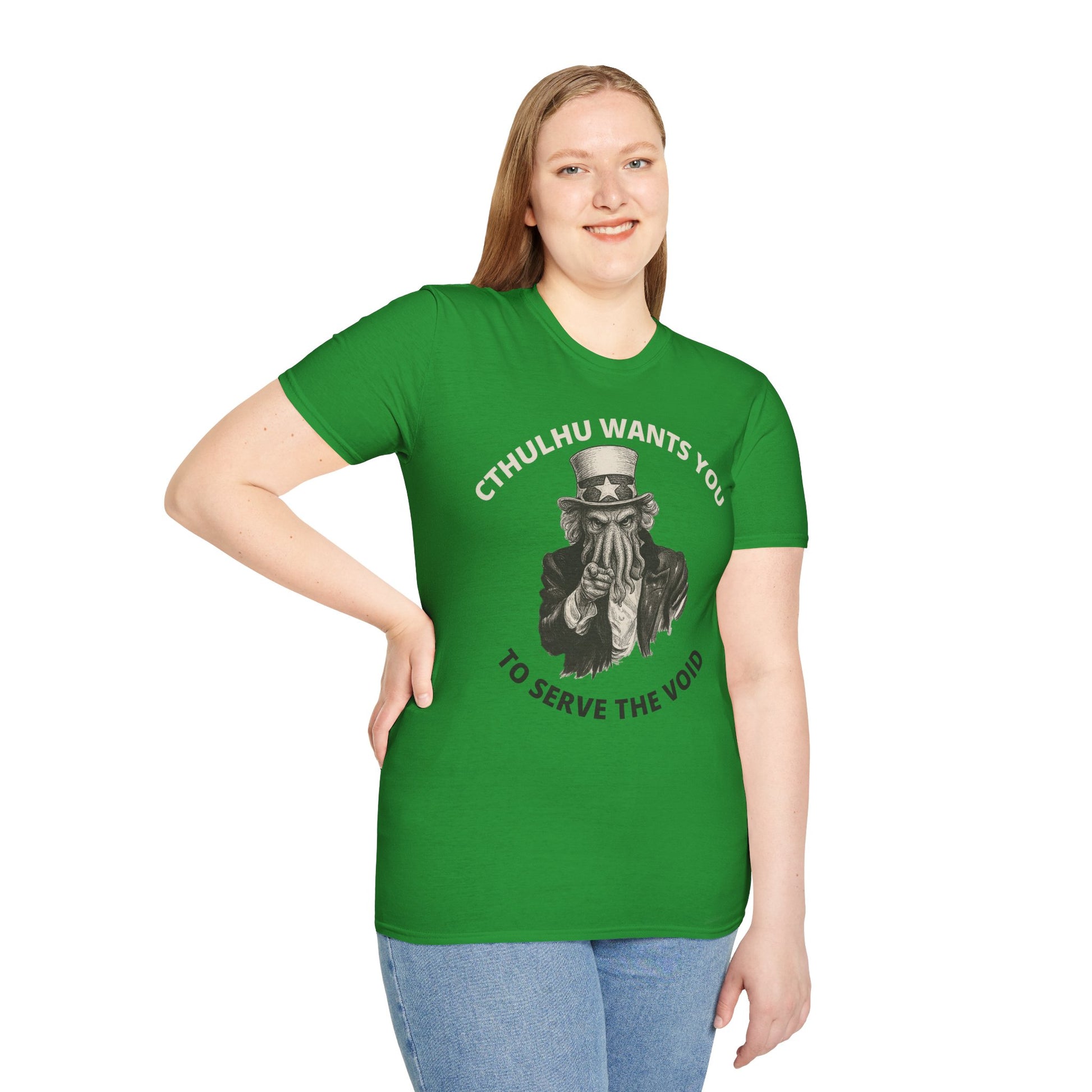 Cthulhu Wants You T-Shirt – Mythos Shirt for HP Lovecraft Fans - WhimSpin - https://whimspin.com
