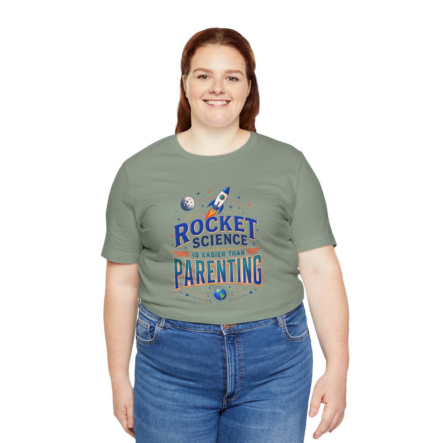 Rocket Science Parenting T-Shirt – Funny Aerospace Parent Tee