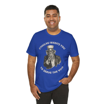 Cthulhu Wants You T-Shirt – Mythos Shirt for HP Lovecraft Fans