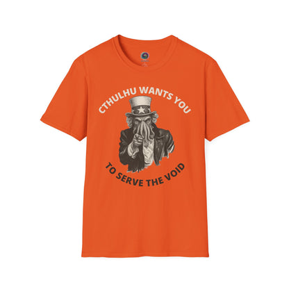 Cthulhu Wants You T-Shirt – Mythos Shirt for HP Lovecraft Fans - WhimSpin - https://whimspin.com