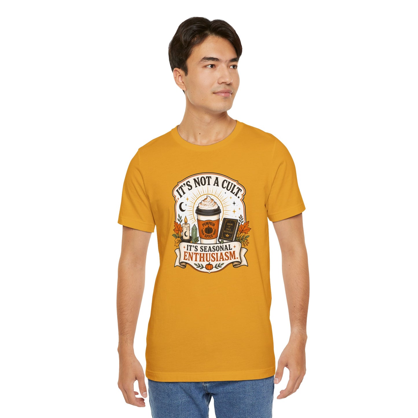 It’s Not a Cult Pumpkin Spice T-Shirt – Funny Fall Tee
