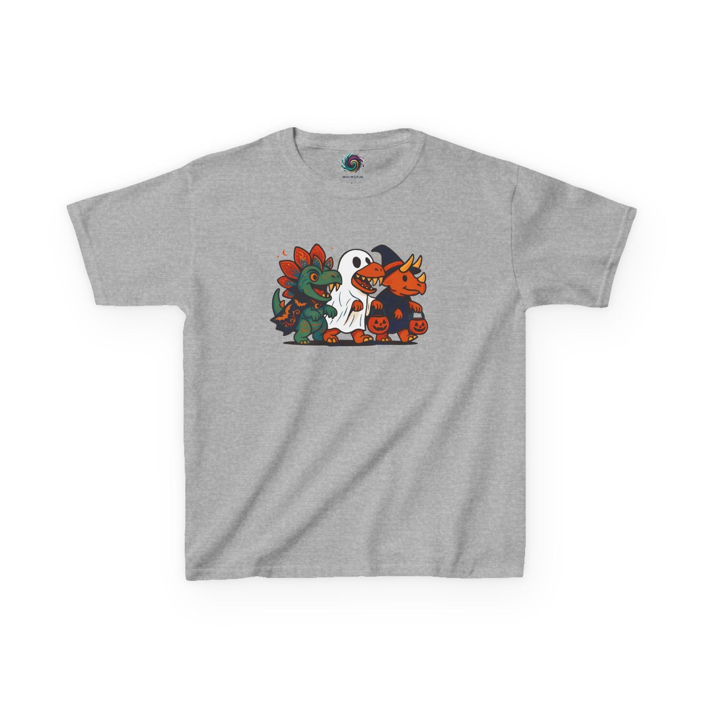 Kids Halloween Dino Squad T-Shirt – Cute Trick-or-Treat Dino Tee