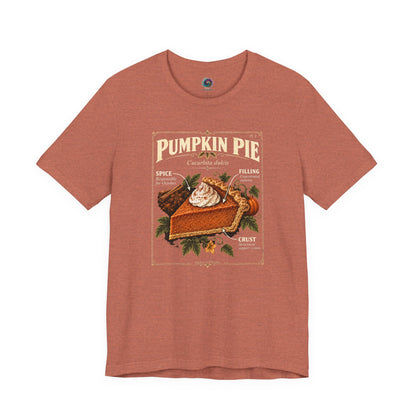 Pumpkin Pie Anatomy T-Shirt – Vintage Thanksgiving Fall Tee