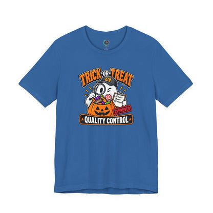 Trick-or-Treat Quality Control T-Shirt – Funny Halloween Candy Tee