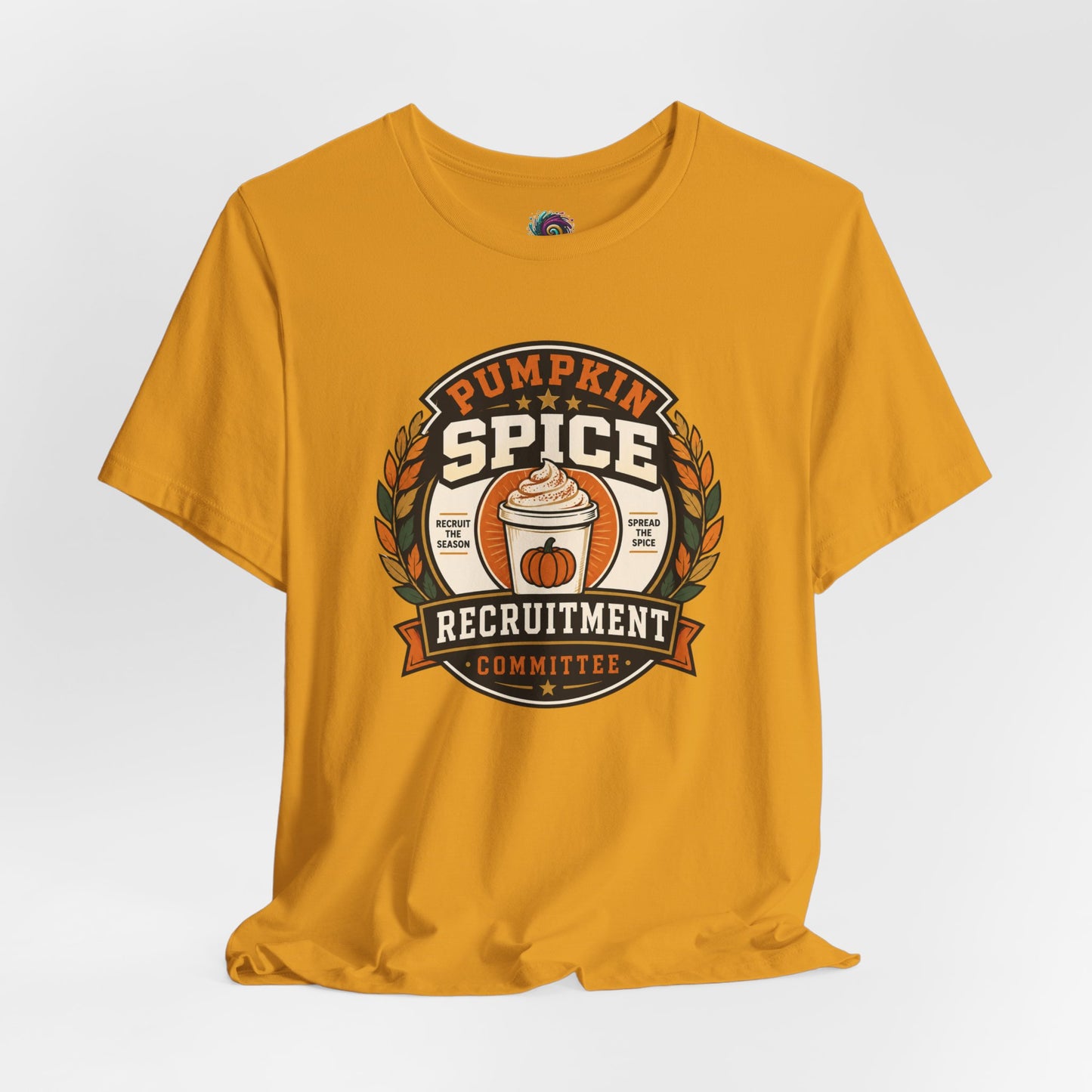 Pumpkin Spice Recruitment Committee T-Shirt – Funny Fall Tee