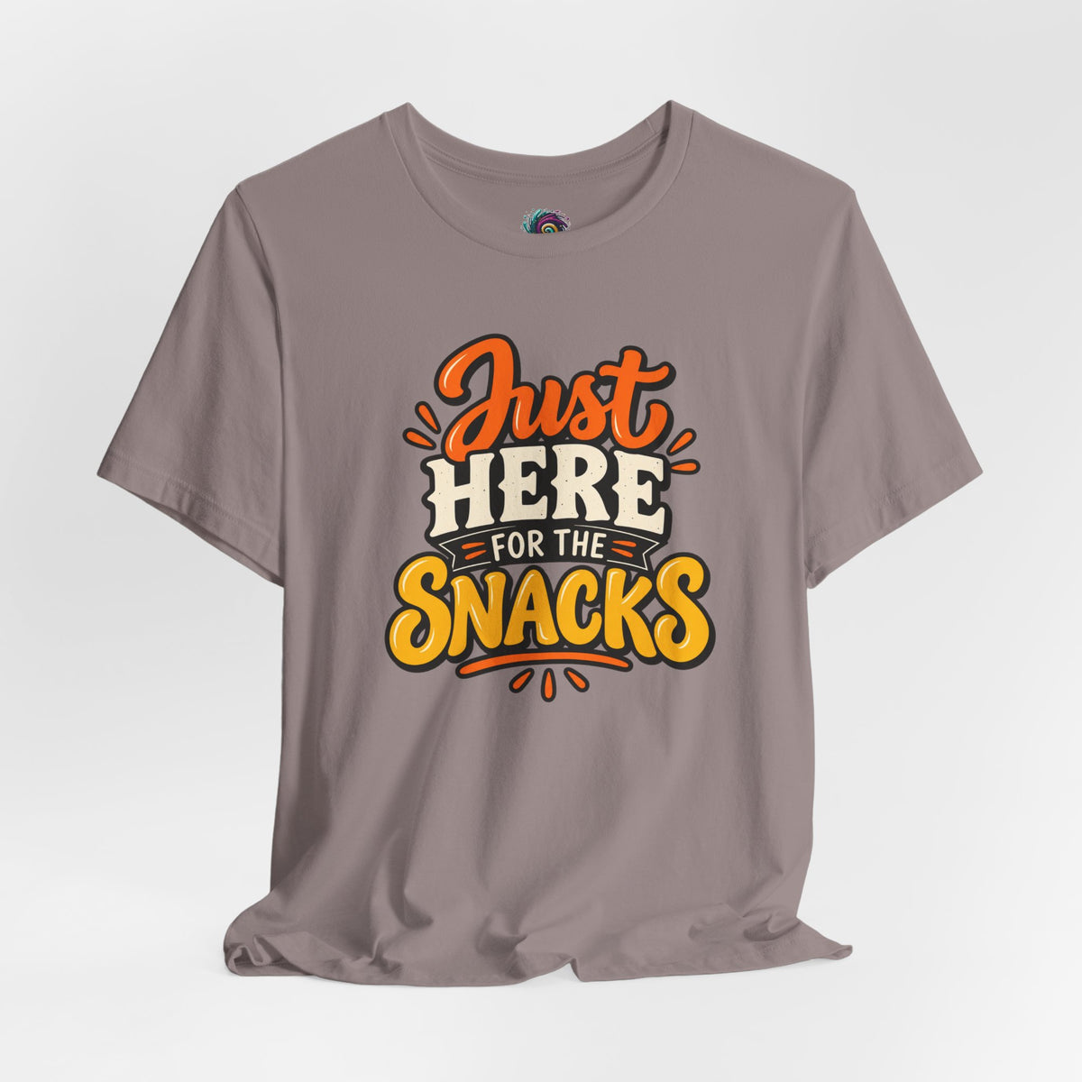 Just Here for the Snacks T-Shirt – Funny Halloween Foodie Tee
