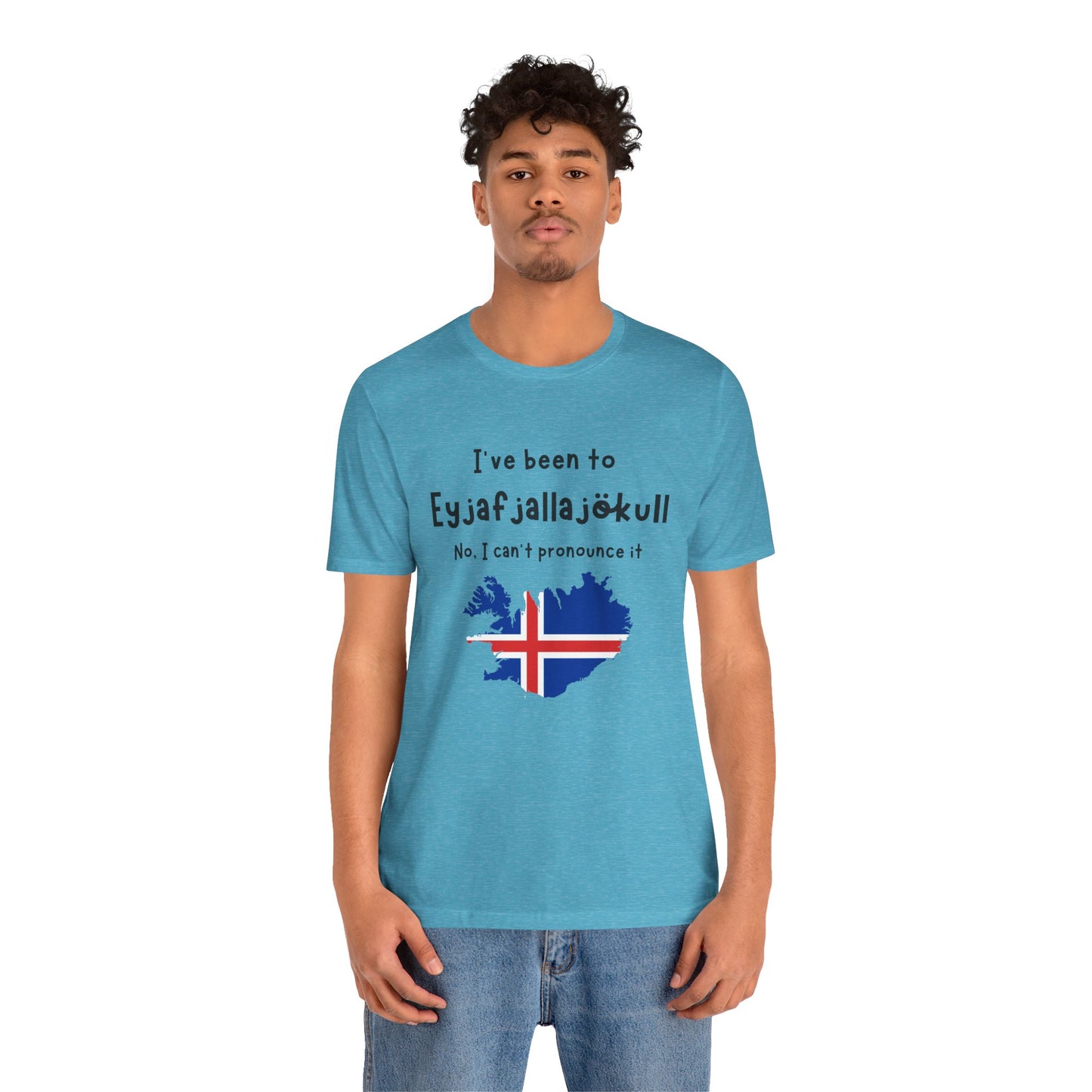 Eyjafjallajökull T-Shirt – Funny Iceland Volcano Travel Merch