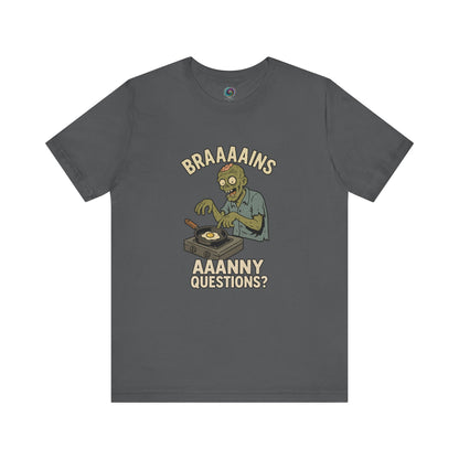 Zombie Brains on Drugs T-Shirt – Funny Halloween Cooking Tee