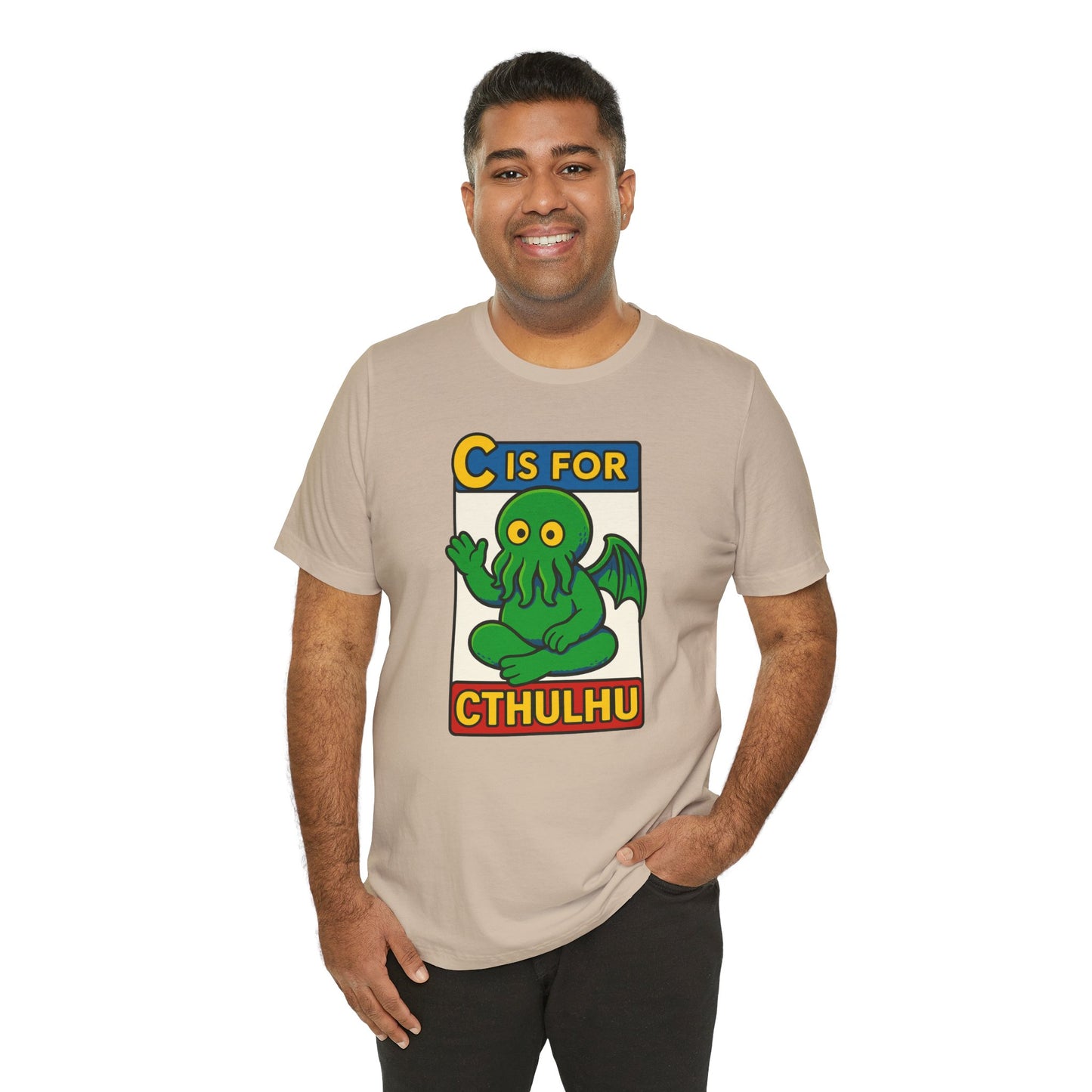 C is for Cthulhu Graphic Tee – Funny Cthulhu Shirt