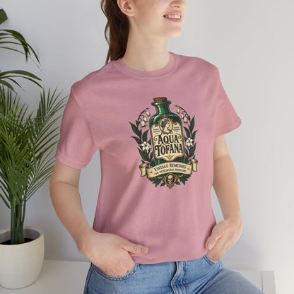 Aqua Tofana T-Shirt – Dark History Feminist Apothecary Tee