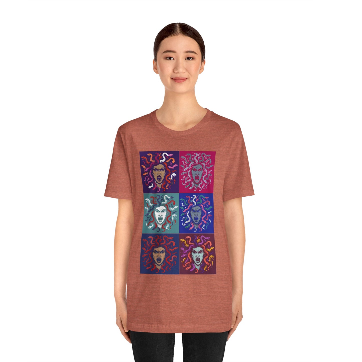 The Female Gaze Medusa T-Shirt – Feminist Pop Art Tee