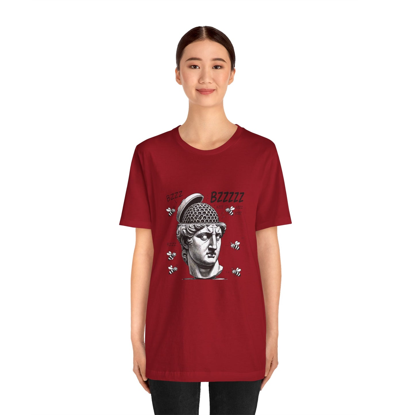 Hive Mind T-Shirt – Surreal Bee Group Think Parody Tee