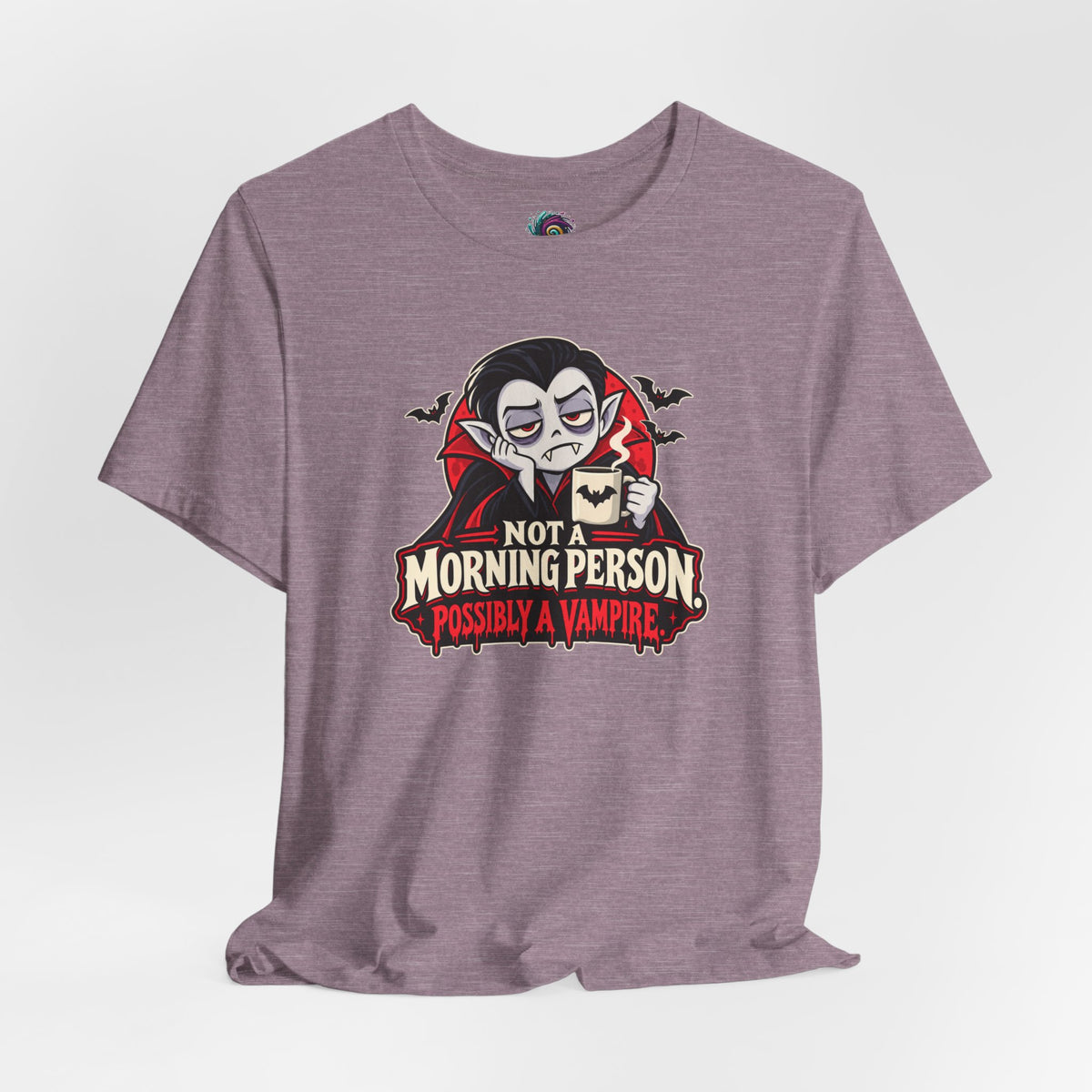 Not a Morning Person Possibly a Vampire T-Shirt – Funny Halloween Tee