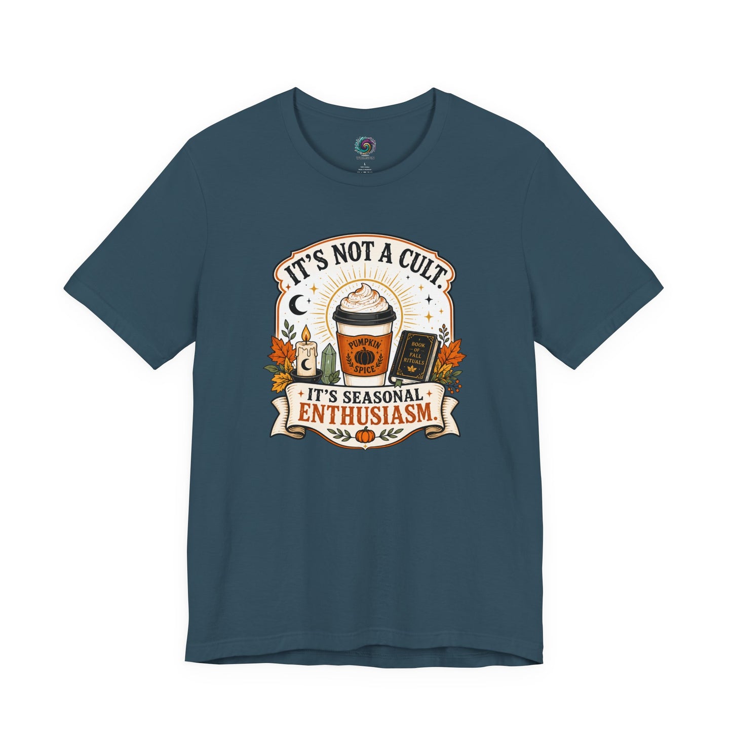 It’s Not a Cult Pumpkin Spice T-Shirt – Funny Fall Tee