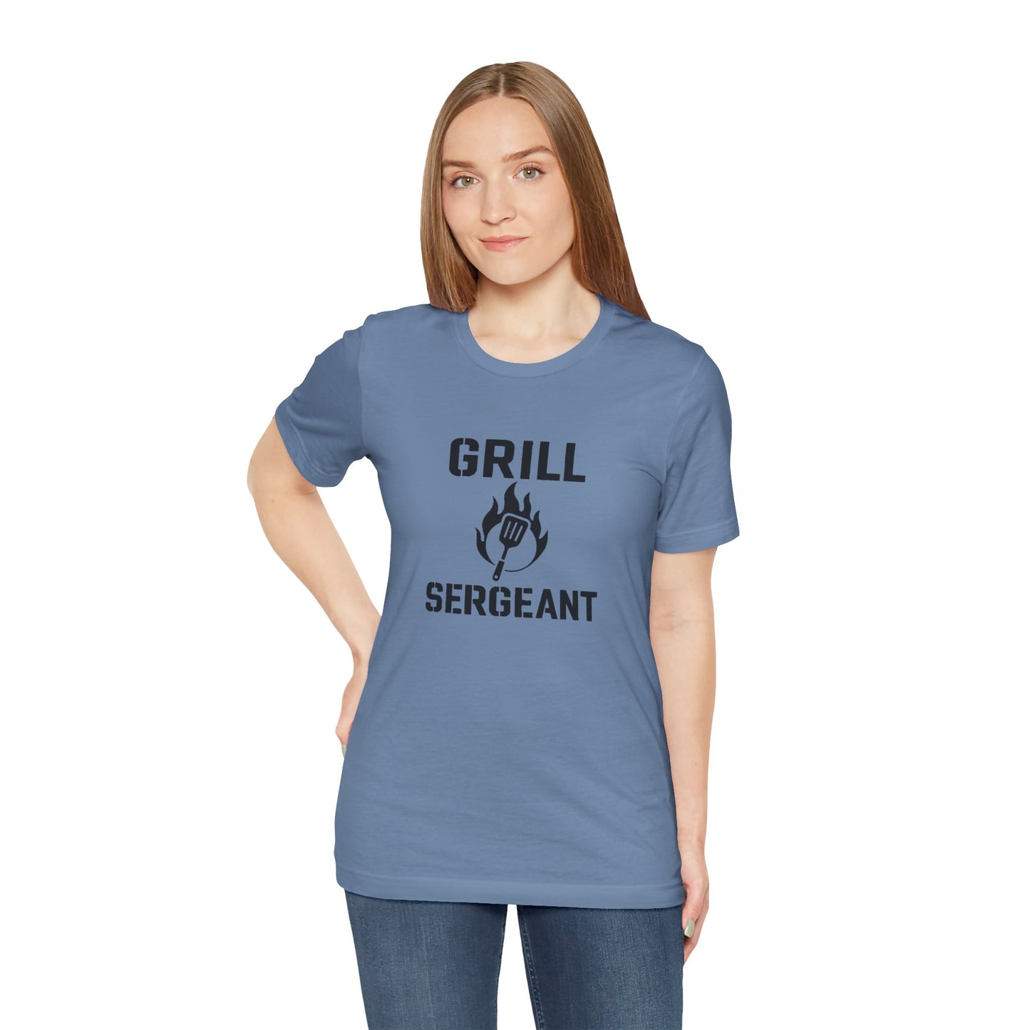 Grill Sergeant Shirt – Funny BBQ T-Shirt for Grill Lovers