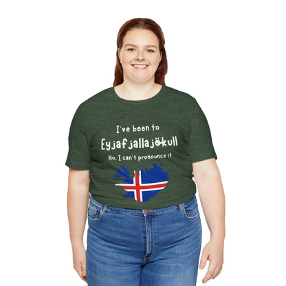 Eyjafjallajökull T-Shirt – Funny Iceland Volcano Travel Merch