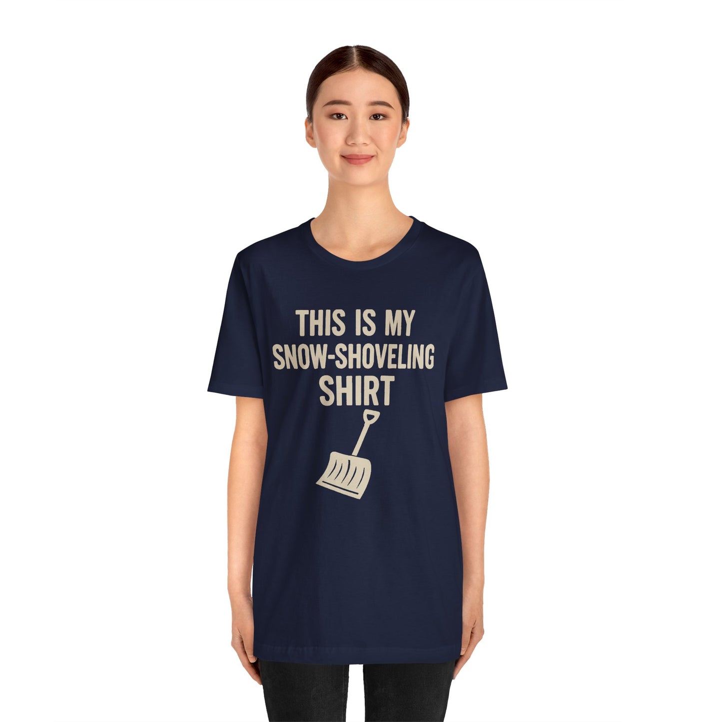 This Is My Snow-Shoveling Shirt – Funny Winter Chore Tee