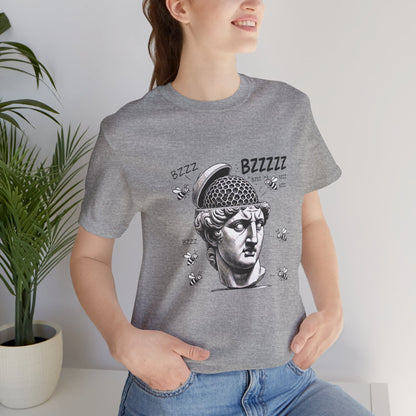 Hive Mind T-Shirt – Surreal Bee Group Think Parody Tee