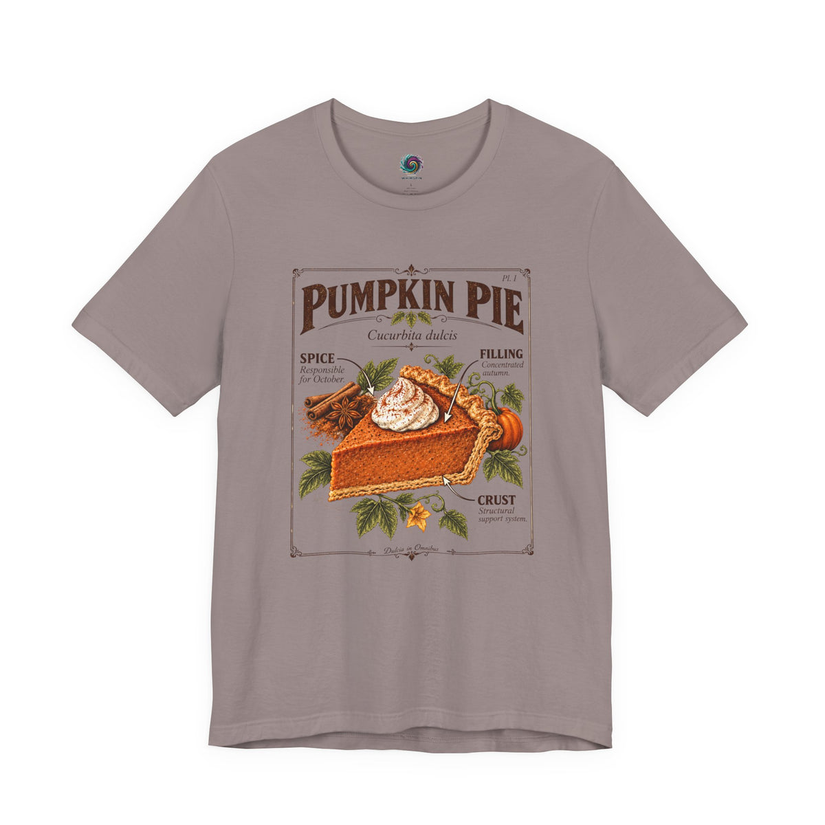 Pumpkin Pie Anatomy T-Shirt – Vintage Thanksgiving Fall Tee