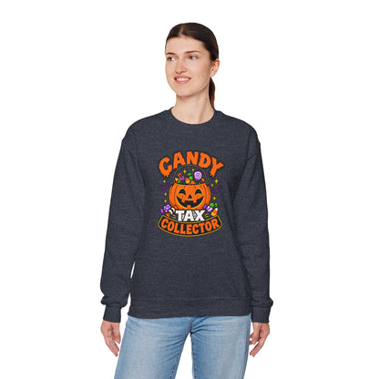 Candy Tax Collector Sweatshirt – Funny Halloween Parent Crewneck