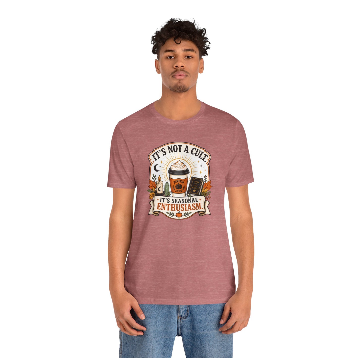 It’s Not a Cult Pumpkin Spice T-Shirt – Funny Fall Tee