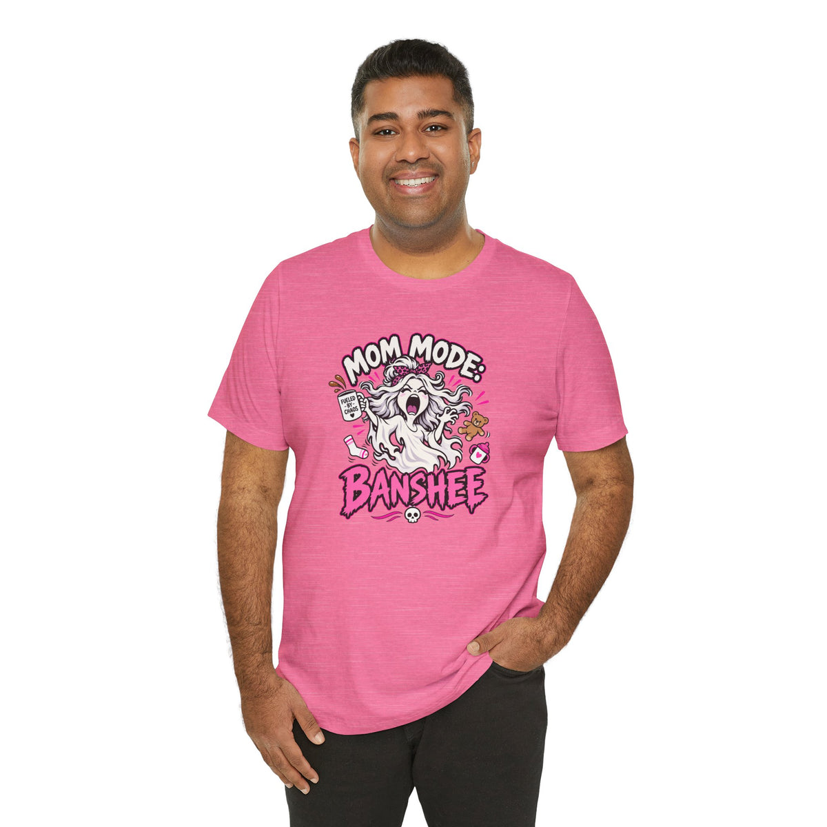 Mom Mode Banshee T-Shirt – Funny Chaotic Mom Halloween Tee