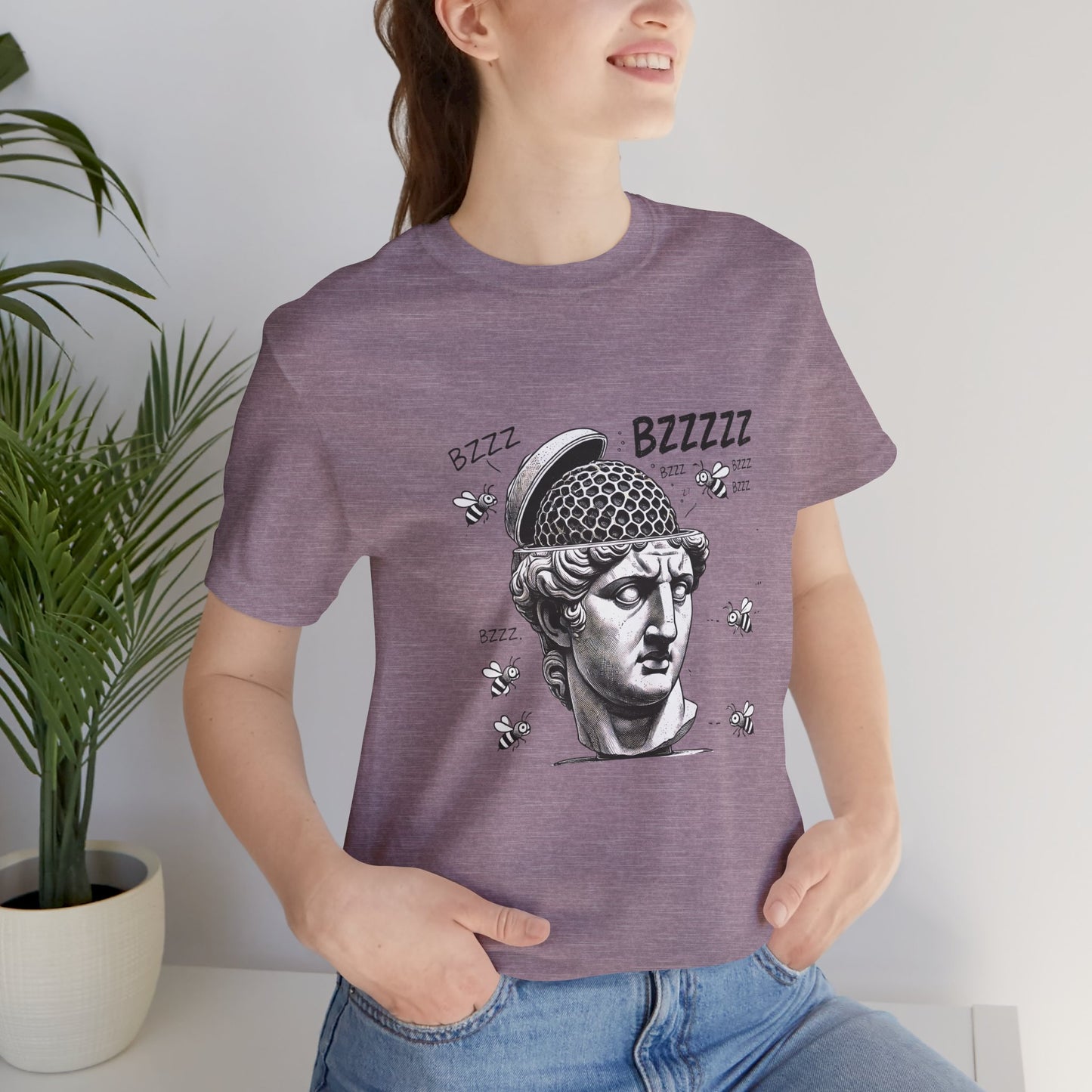 Hive Mind T-Shirt – Surreal Bee Group Think Parody Tee