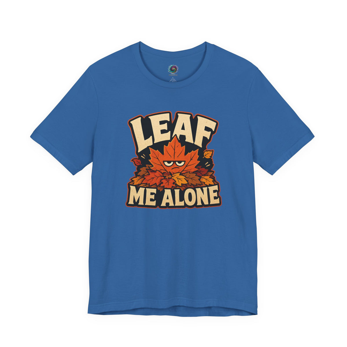 Leaf Me Alone T-Shirt – Funny Fall Introvert Leaves Tee