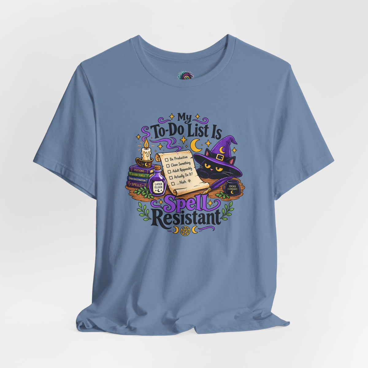 My To-Do List Is Spell Resistant T-Shirt – Funny Witchy ADHD Tee