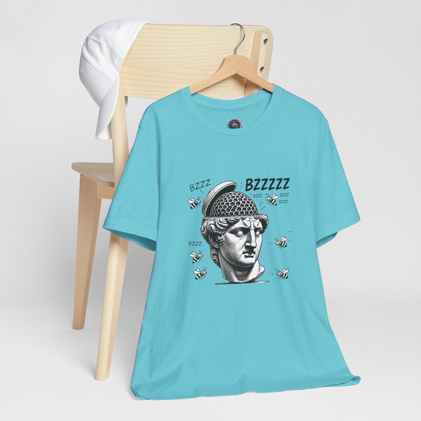 Hive Mind T-Shirt – Surreal Bee Group Think Parody Tee