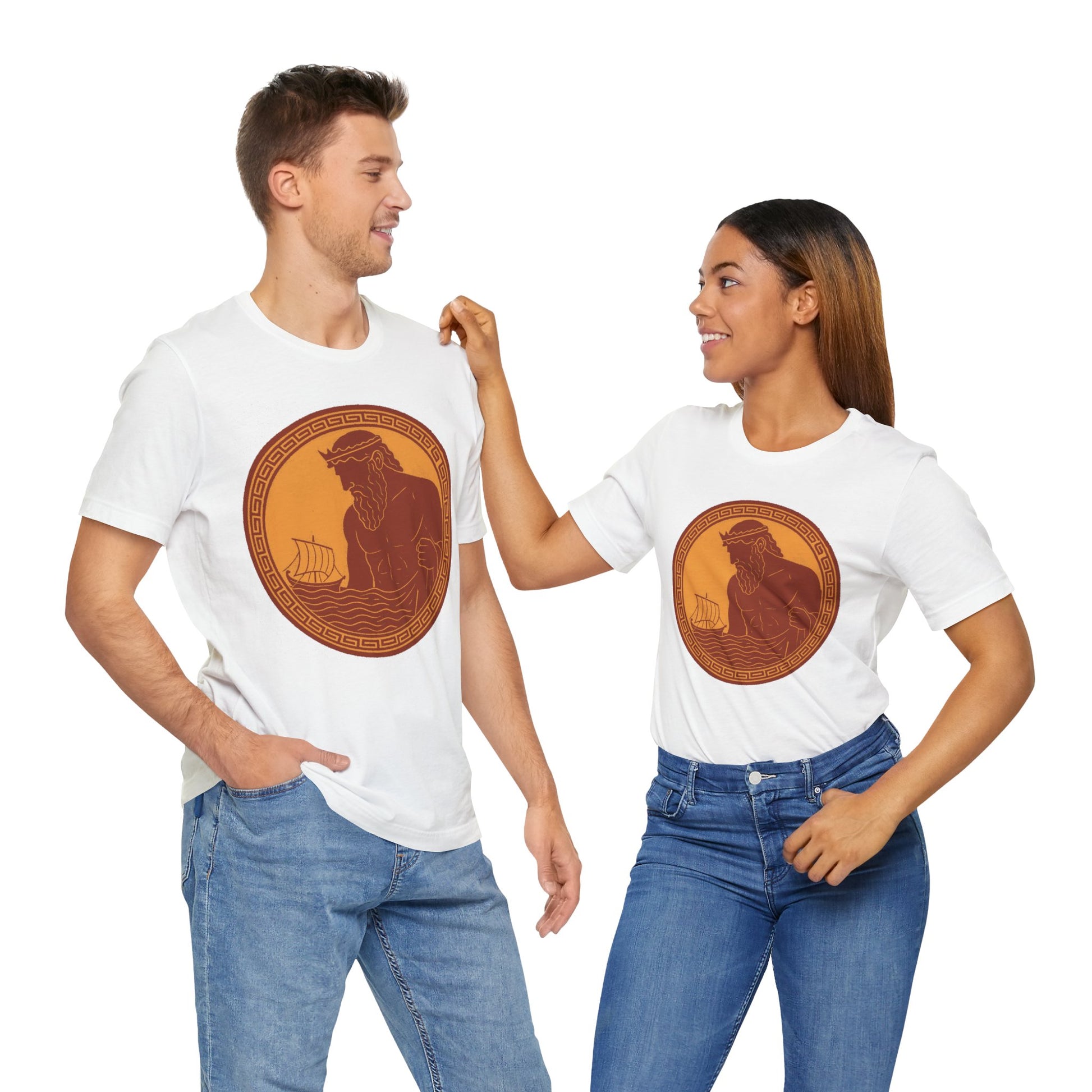 Poseidon Epic T-Shirt – Greek Mythology Ocean God Tee - WhimSpin - https://whimspin.com