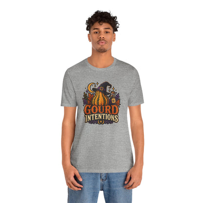 Gourd Intentions T-Shirt – Funny Witchy Fall Pumpkin Tee