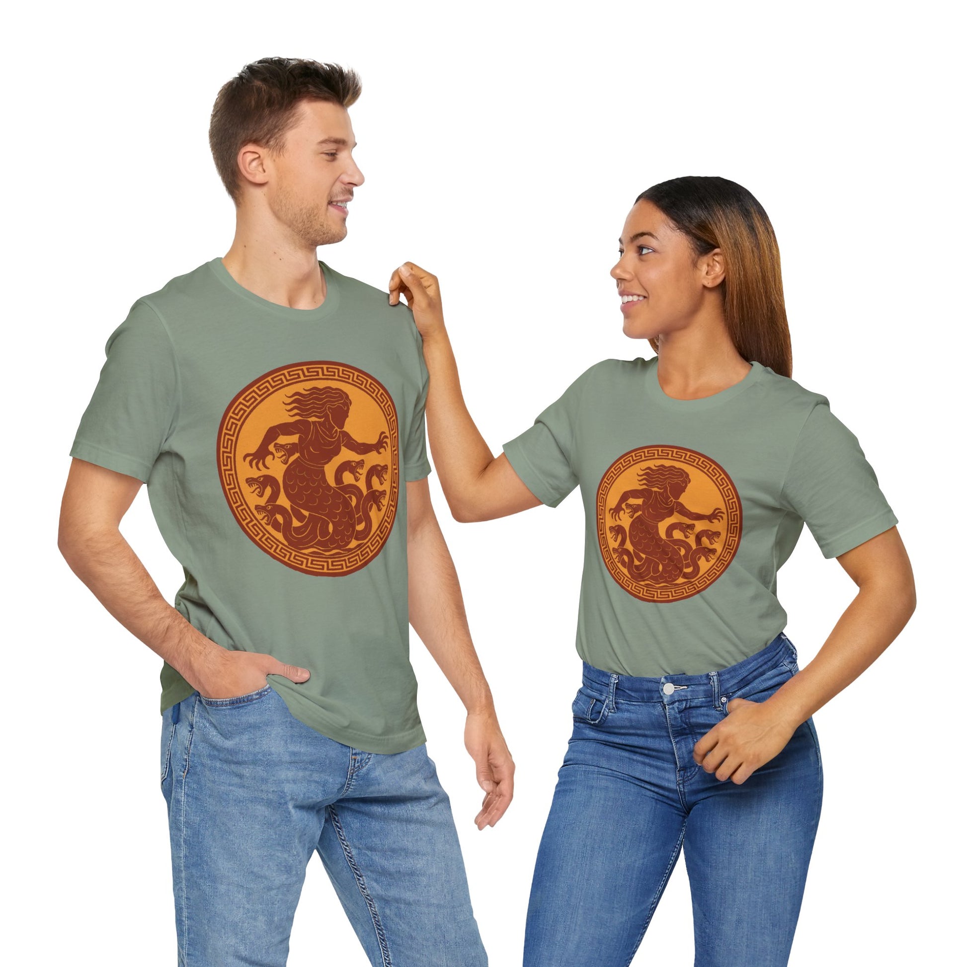 Scylla Classic Monster T-Shirt – Epic Greek Mythology Tee - WhimSpin - https://whimspin.com