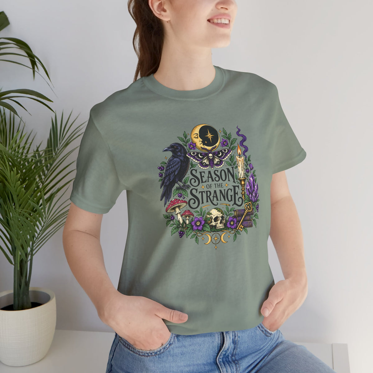 Season of the Strange T-Shirt – Gothic Halloween Nature Tee