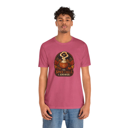 The Spice Calls I Answer T-shirt - WItchy Pumpkin Spice Fall Tee