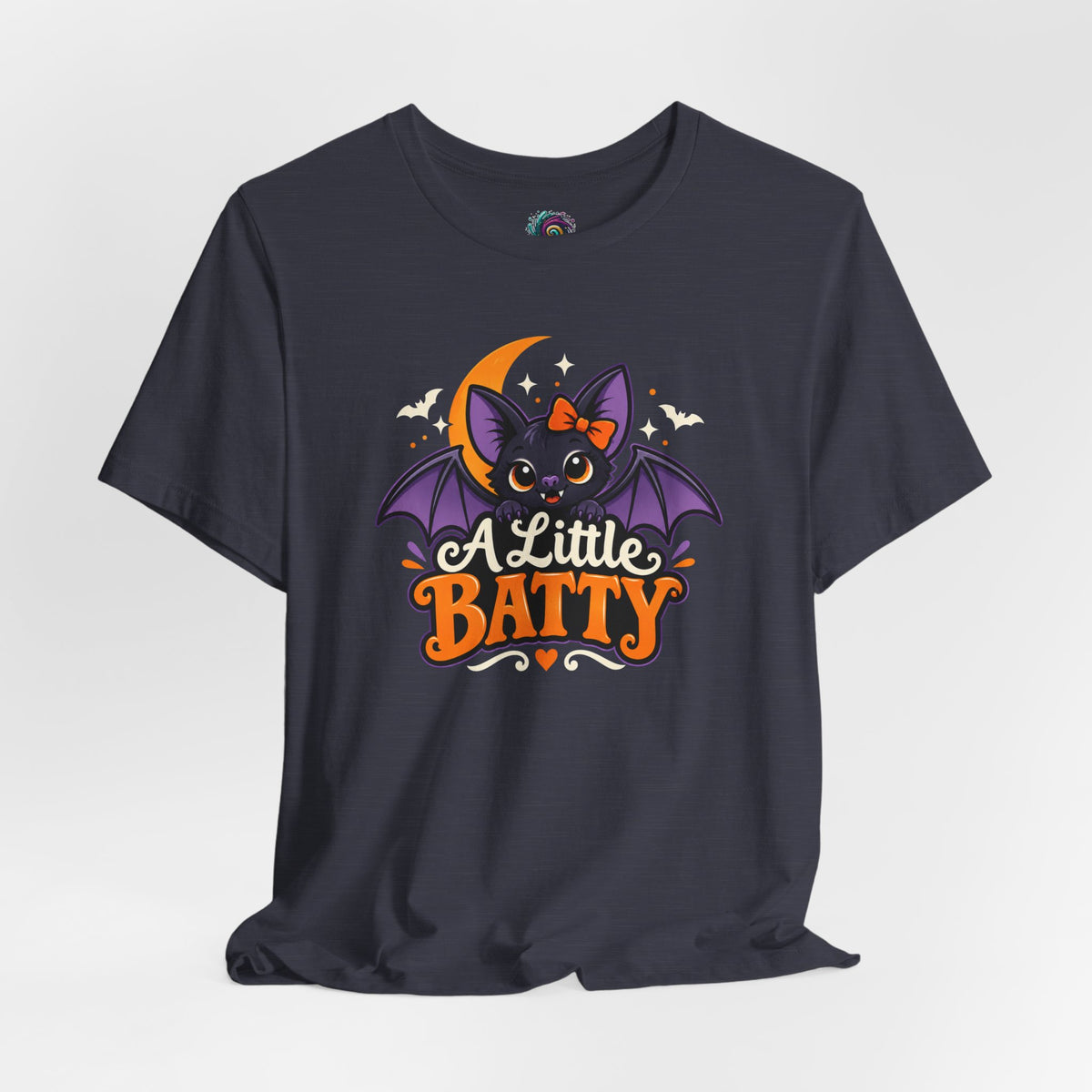 A Little Batty T-shirt - Cute Funny Halloween Bat Tee